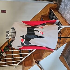 👚FAMILY FEELING HOLIDAY LONG SLEEVE T SHIRT 👚